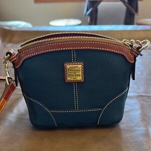 Dooney & Bourke Blue and Brown Women's Bag